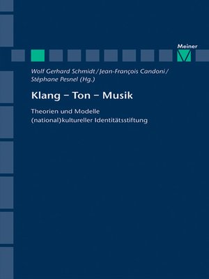 cover image of Klang – Ton – Musik